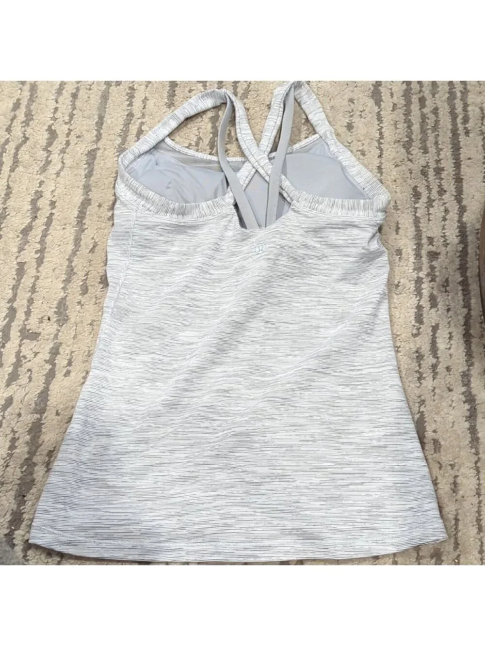 Lululemon Rally Your Heart Tank Wee Are From Space Nimbus Battleship like new